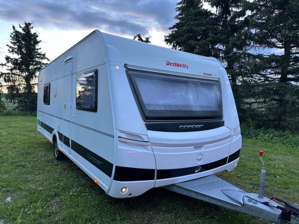 Dethleffs Camper | Grande salle de bain avec douche | Pack batterie | Stério | Grand frigo