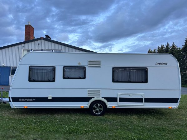 Dethleffs Camper | Grande salle de bain avec douche | Pack batterie | Stério | Grand frigo – Image 23