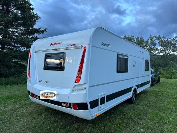 Dethleffs Camper | Grande salle de bain avec douche | Pack batterie | Stério | Grand frigo – Image 27